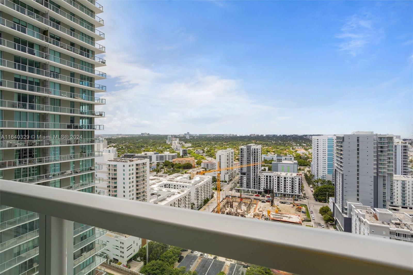 1111 Southwest 1st Avenue, Unit 3014N Miami, FL 33130 - Photo 3 of 36 a view of a balcony with city view
