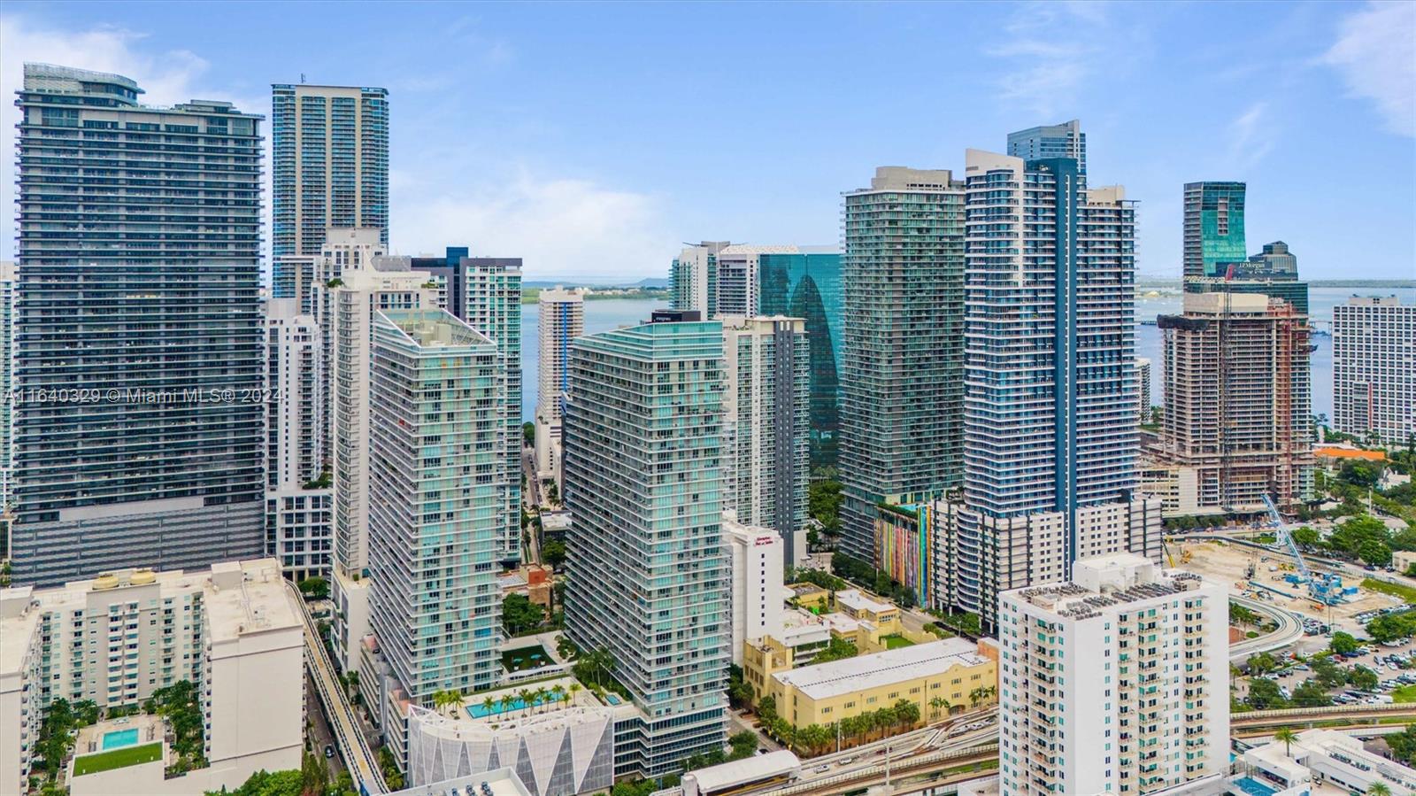 1111 Southwest 1st Avenue, Unit 3014N Miami, FL 33130 - Photo 34 of 36 a view of city with tall buildings