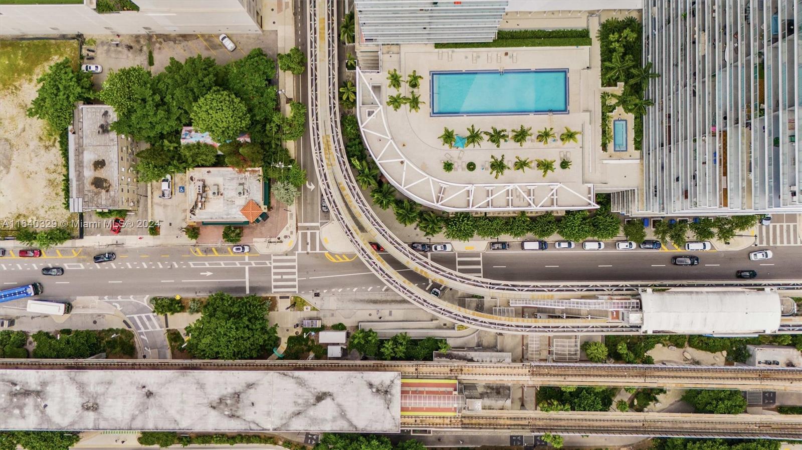 1111 Southwest 1st Avenue, Unit 3014N Miami, FL 33130 - Photo 35 of 36 an aerial view of a