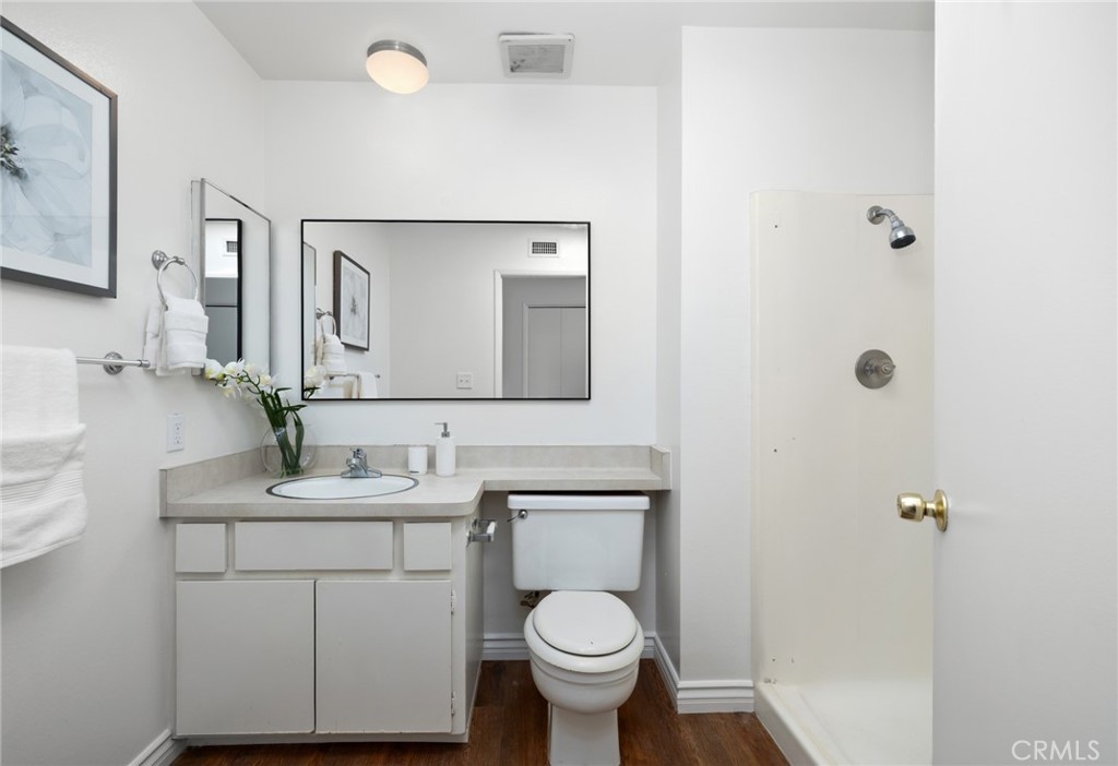 914 Fairview Avenue, Unit 13 Arcadia, CA 91007 - Photo 24 of 39 a bathroom with a toilet sink and mirror
