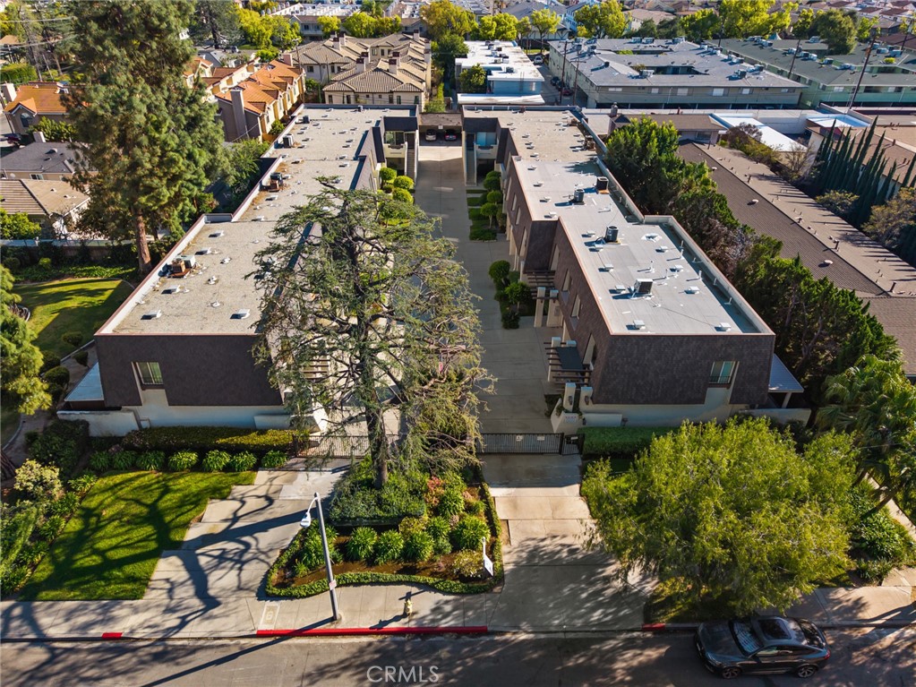 914 Fairview Avenue, Unit 13 Arcadia, CA 91007 - Photo 39 of 39 an aerial view of a house with yard swimming pool and outdoor seating