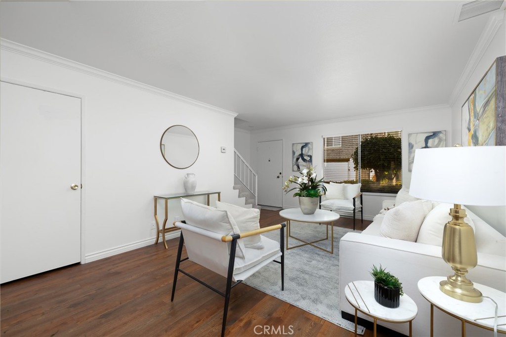 914 Fairview Avenue, Unit 13 Arcadia, CA 91007 - Photo 10 of 39 a living room with furniture and a wooden floor
