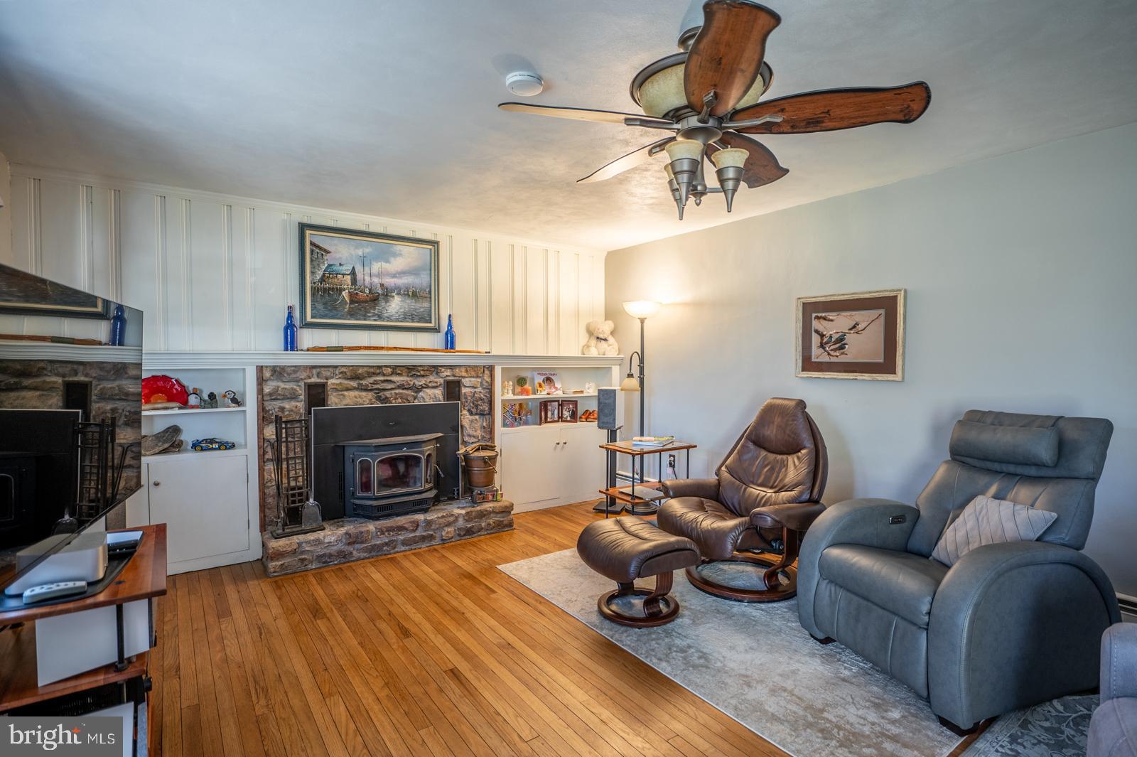 111 Midway Road Phoenixville, PA 19460 - Photo 12 of 77 Great Room with Fireplace with insert