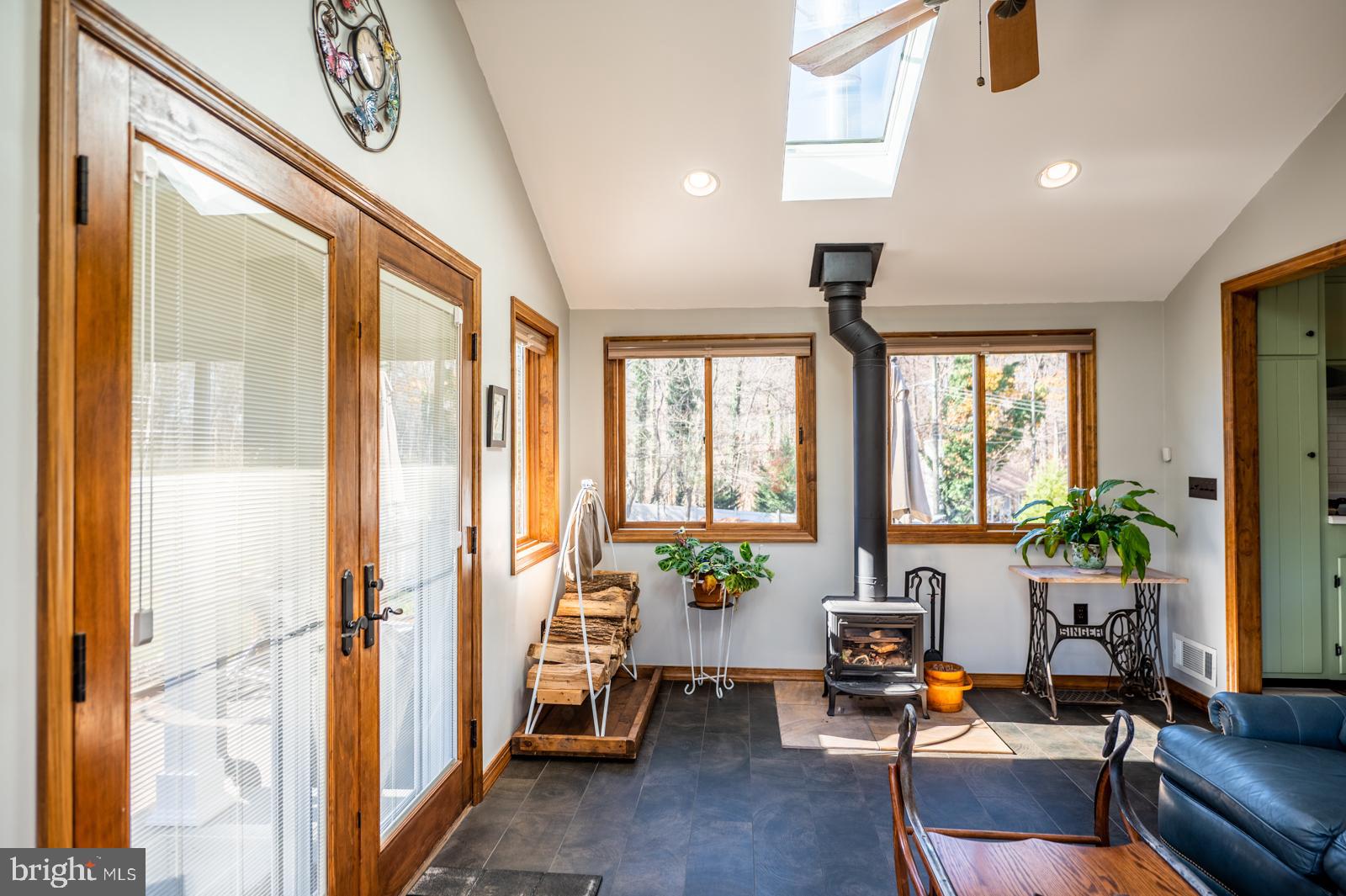 111 Midway Road Phoenixville, PA 19460 - Photo 37 of 77 Sunroom wood stove