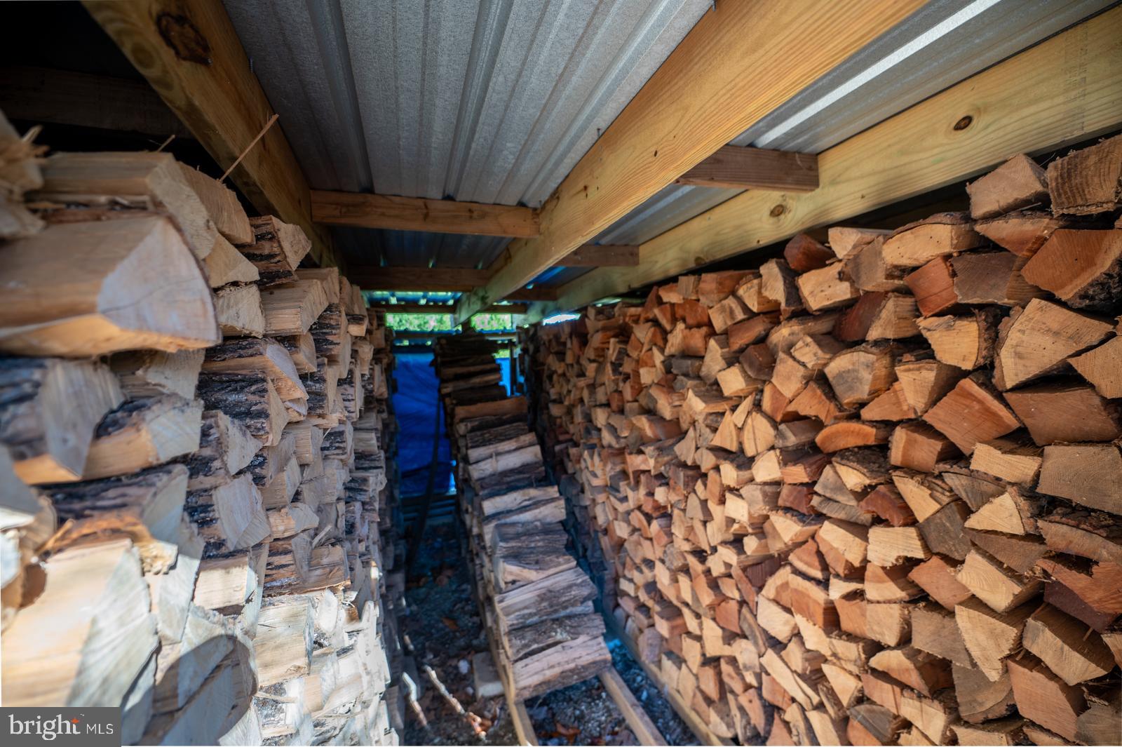 111 Midway Road Phoenixville, PA 19460 - Photo 68 of 77 Wood Shed with split seasoned wood