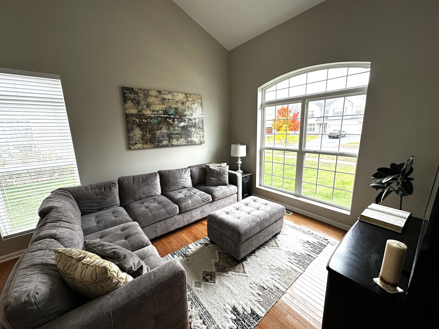 1688 Trails End Lane Bolingbrook, IL 60490 - Photo 6 of 18 a living room with furniture and a large window