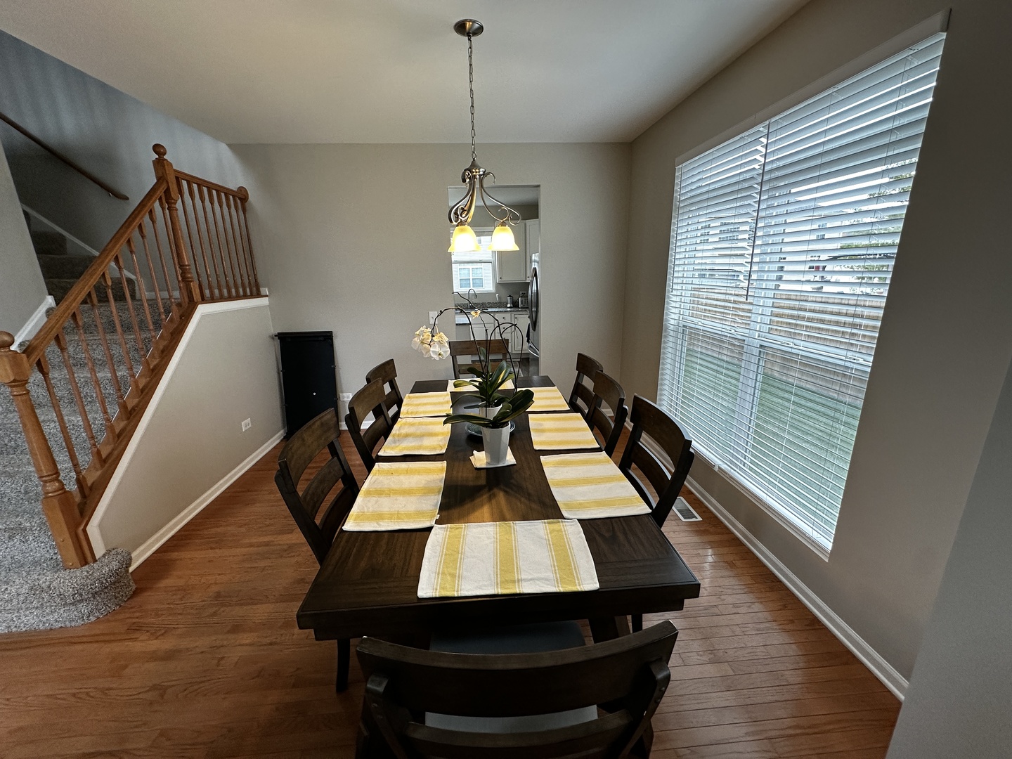 1688 Trails End Lane Bolingbrook, IL 60490 - Photo 7 of 18 a room with wooden floor pool table and windows