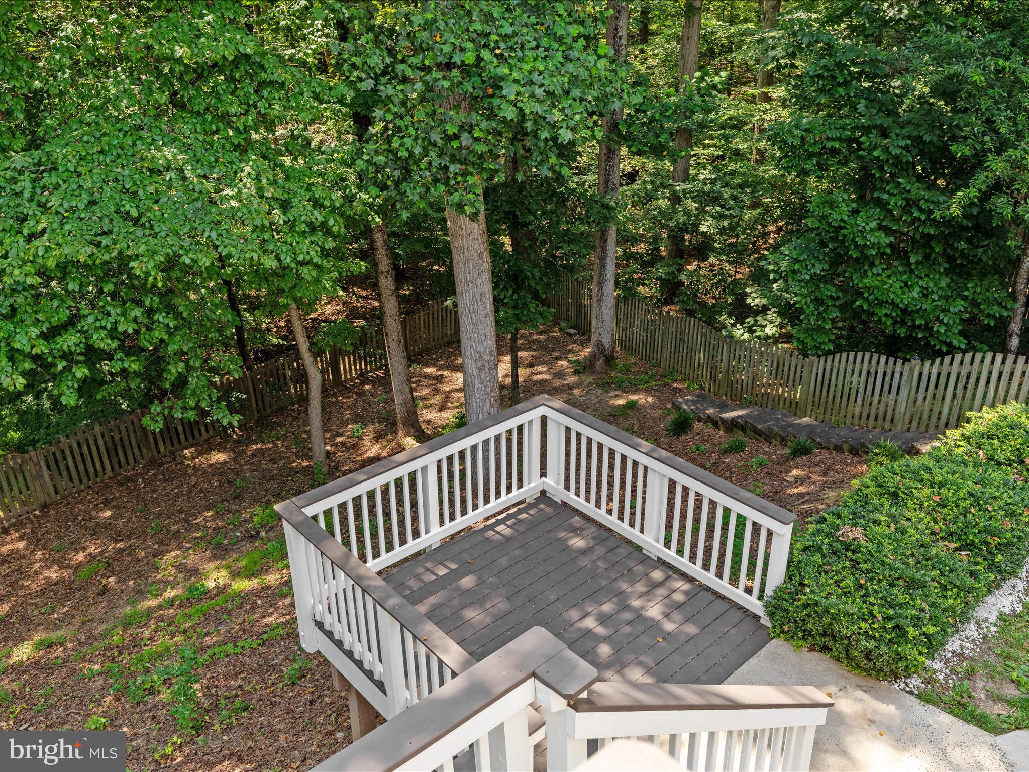 8490 Magic Tree Court Springfield, VA 22153 - Photo 34 of 47 Expansive Deck Space