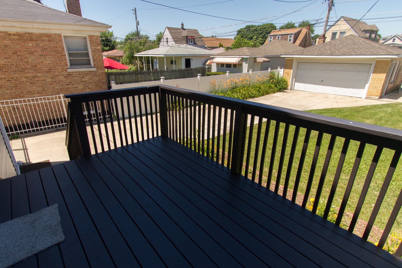 6519 28th Street Berwyn, IL 60402 - Photo 26 of 28 a view of a balcony with wooden floor