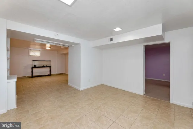 a view of empty room