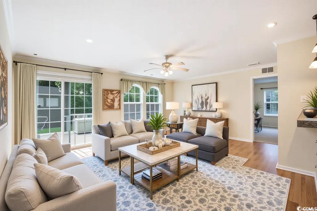 237 Wellspring Drive Conway, SC 29526 - Photo 7 of 33 Deck with outdoor dining space and a lawn