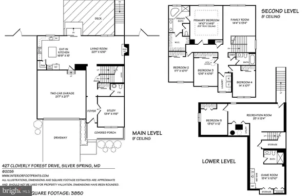 $885,000 | 427 Cloverly Forest Drive, Silver Spring, MD 20905