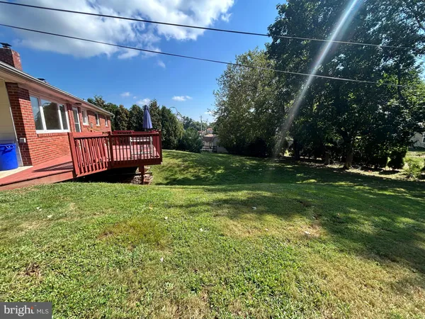 a outdoor view with a sitting space