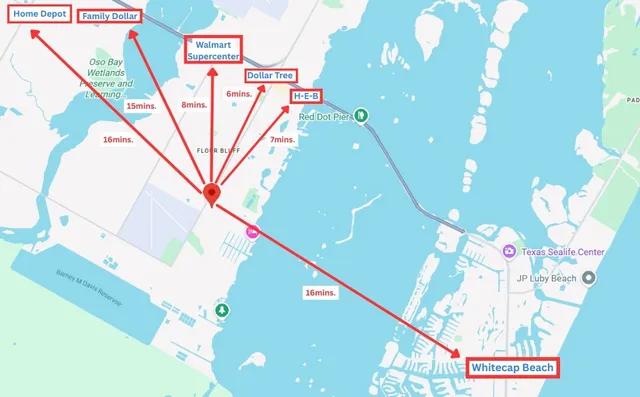 $1,700 | 530 Oakdale Drive, Corpus Christi, TX 78418