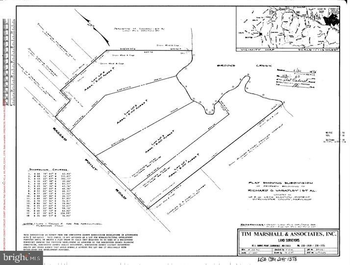 Ragged Point Road Cambridge, MD 21613 - Photo 7 of 9 Plat of Lot 4