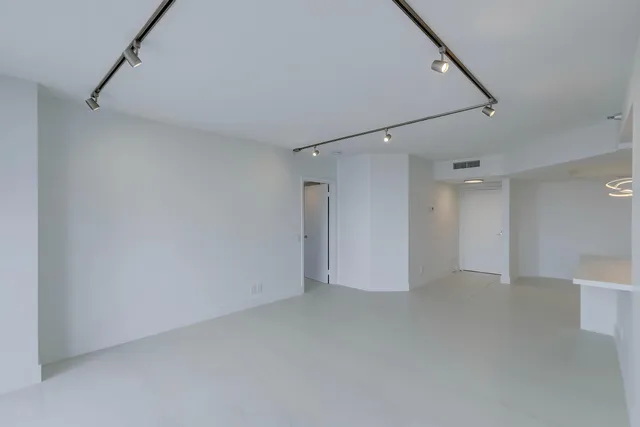 a view of empty room
