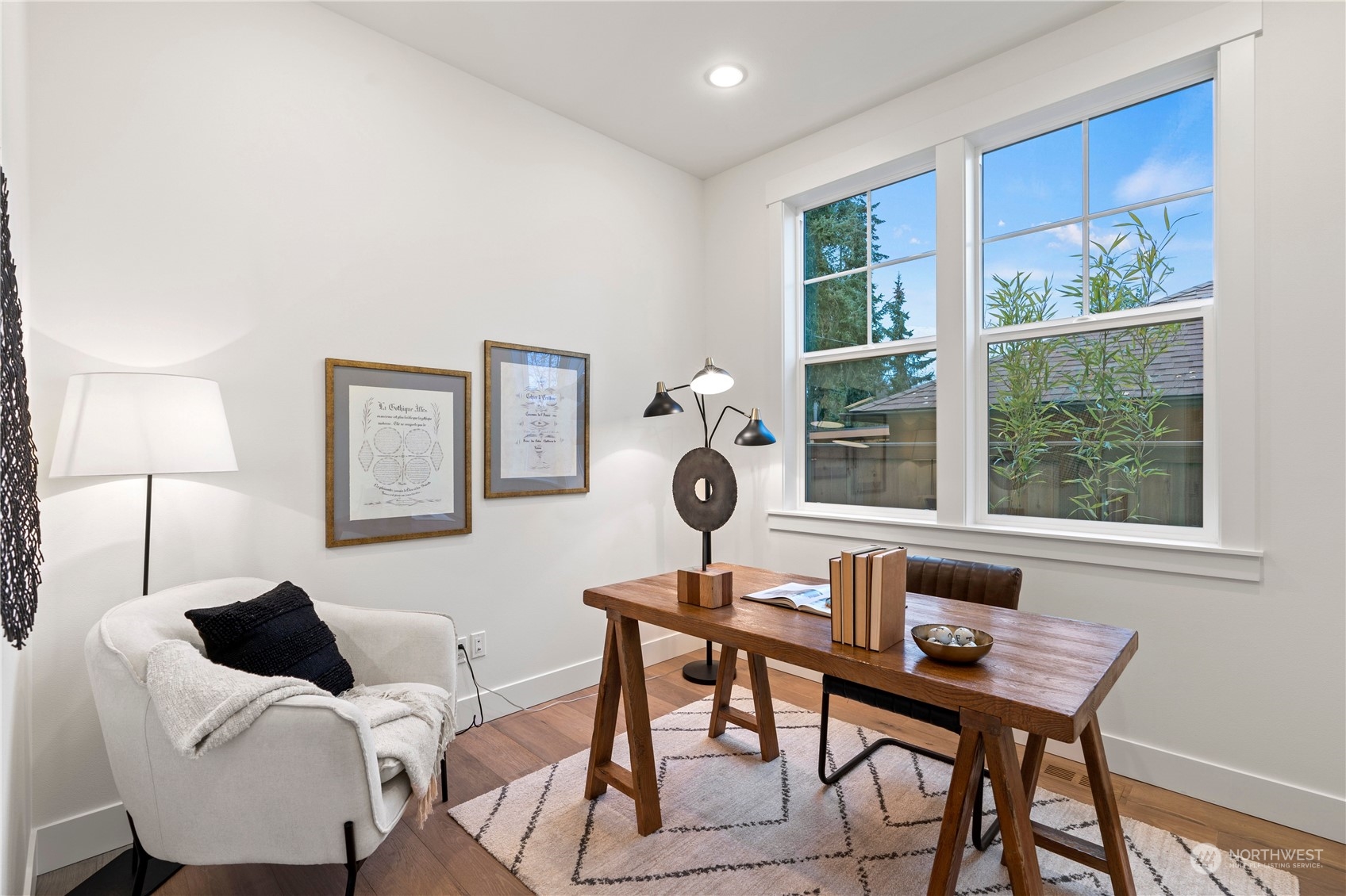 10063 Dibble Avenue Northwest Seattle, WA 98177 - Photo 14 of 35 a living room with furniture a window and a table