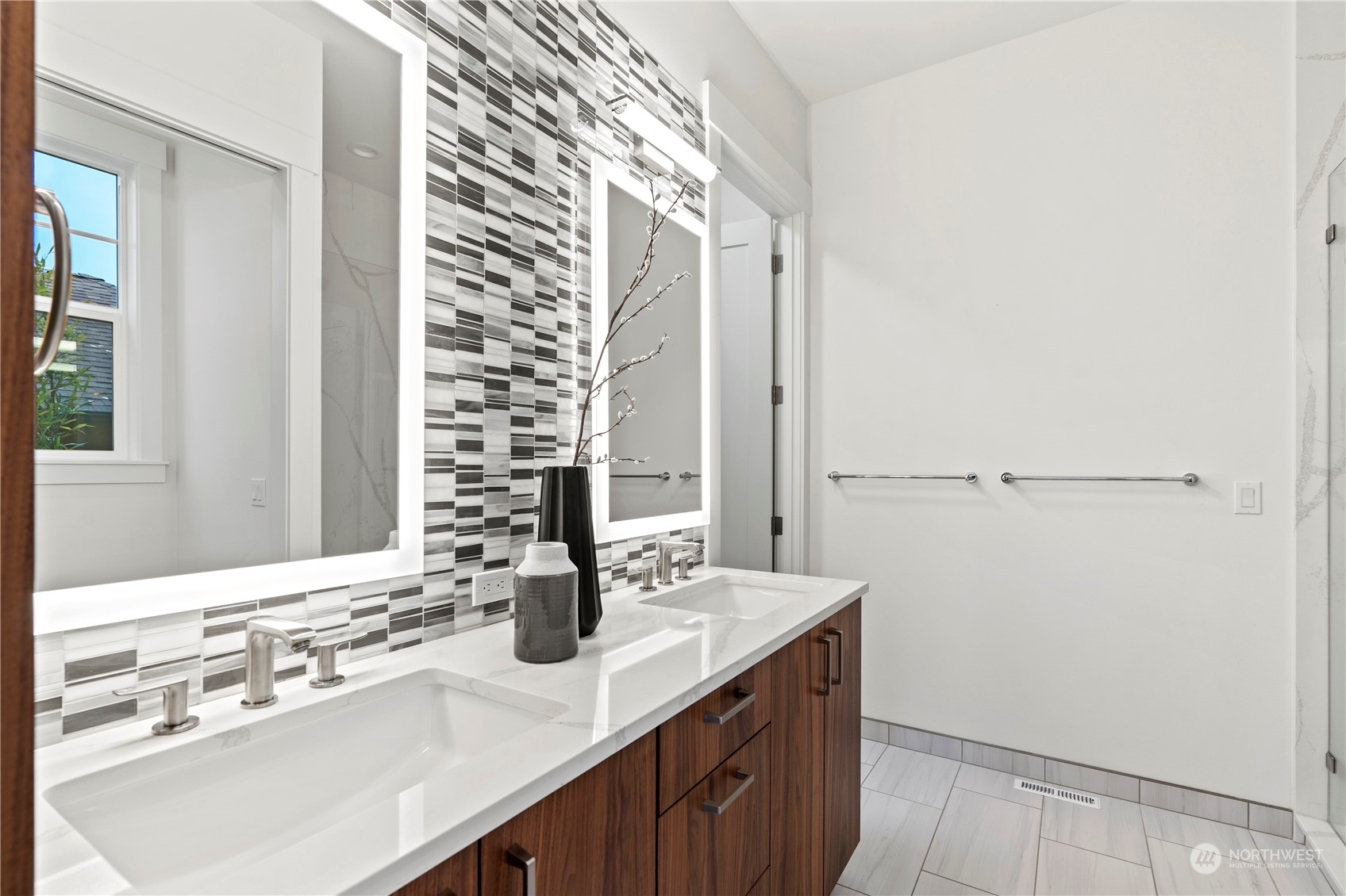 10063 Dibble Avenue Northwest Seattle, WA 98177 - Photo 17 of 35 a bathroom with a sink and a mirror