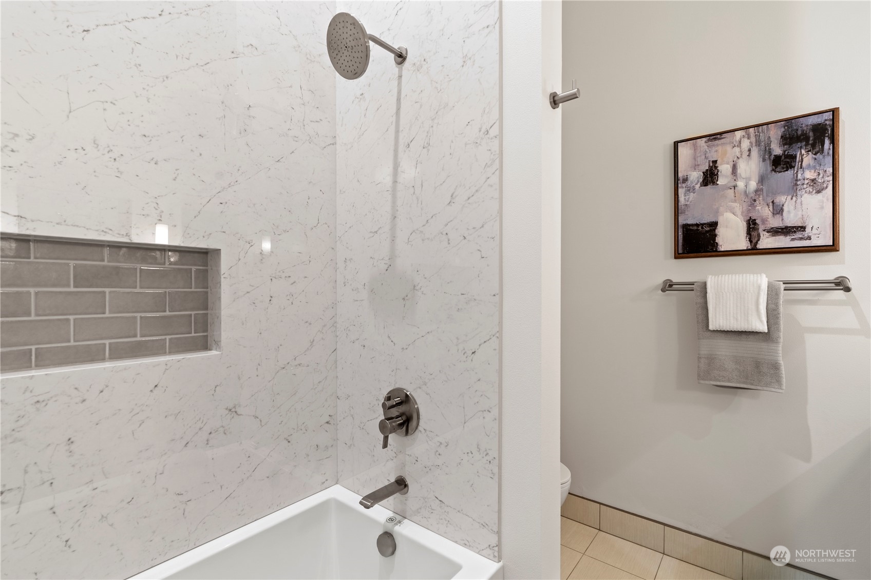 10063 Dibble Avenue Northwest Seattle, WA 98177 - Photo 31 of 35 a bathroom with a shower