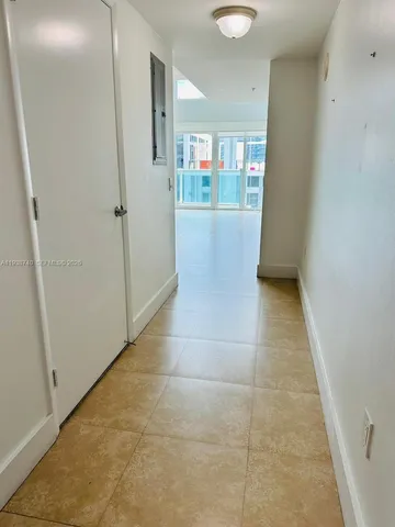 a utility room with a washer and dryer