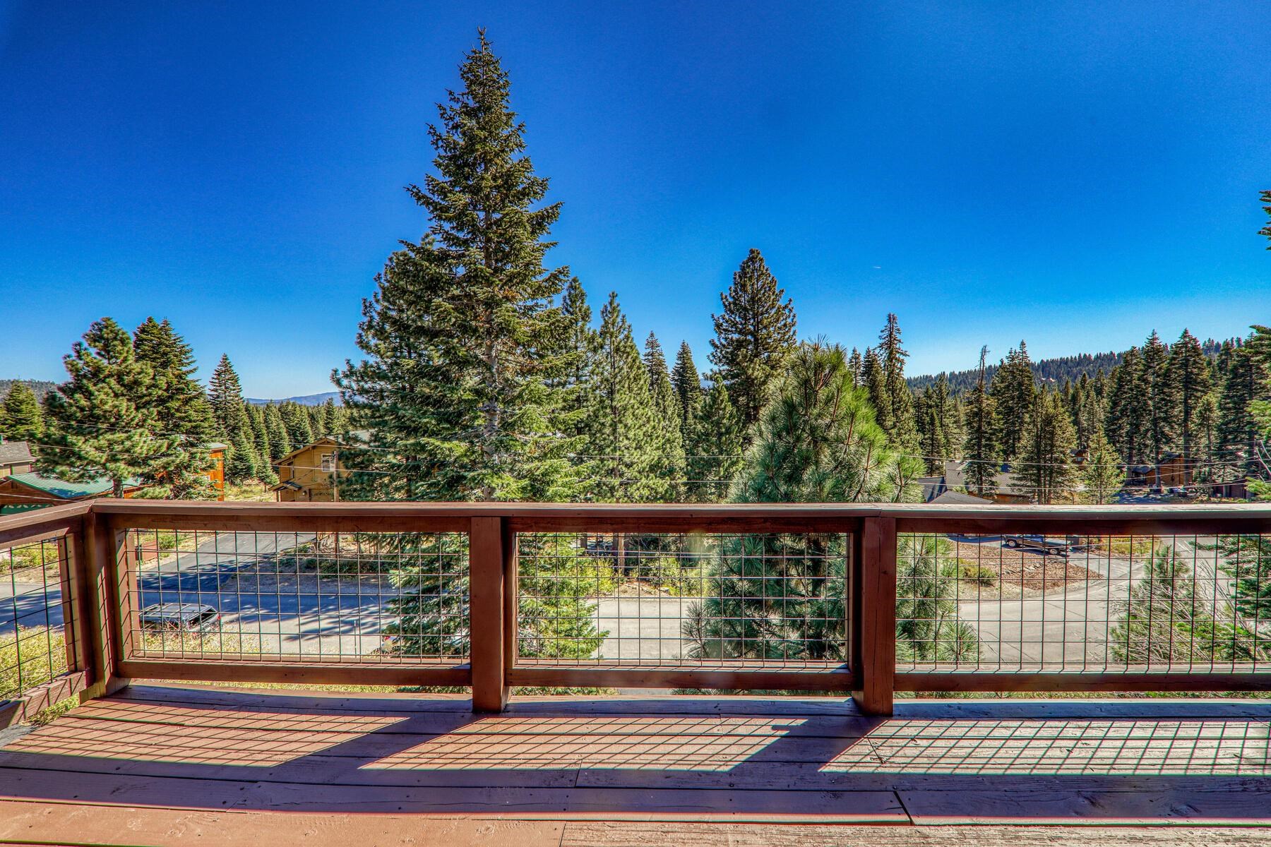 11566 Rhineland Avenue Truckee, CA 96161 - Photo 2 of 27 a view of a garden from a window