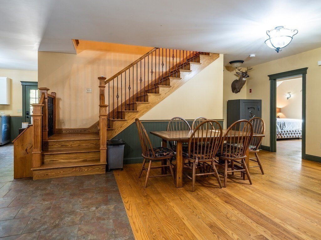 1082 Old Dana Road Barre, MA 01005 - Photo 12 of 42 a view of dining room with furniture and wooden floor