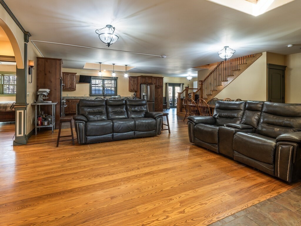 1082 Old Dana Road Barre, MA 01005 - Photo 15 of 42 a living room with furniture and wooden floor