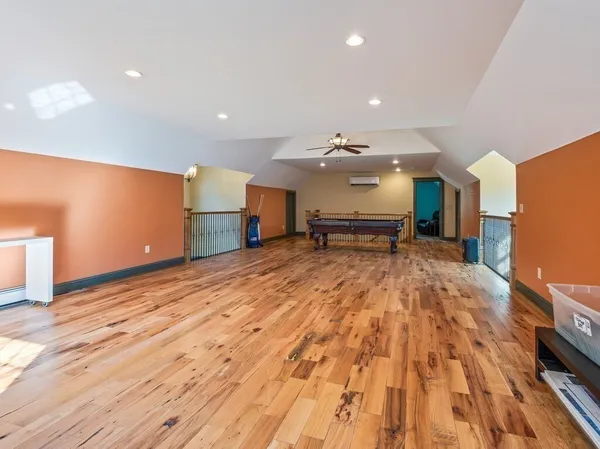 a view of a livingroom with a furniture