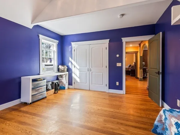 a view of livingroom with hardwood