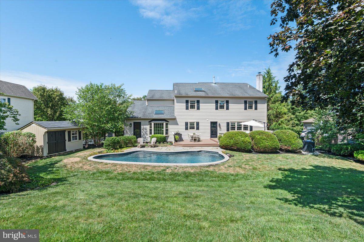 217 Windsor Way Doylestown, PA 18901 - Photo 36 of 36 Storage Shed, mature landscaping