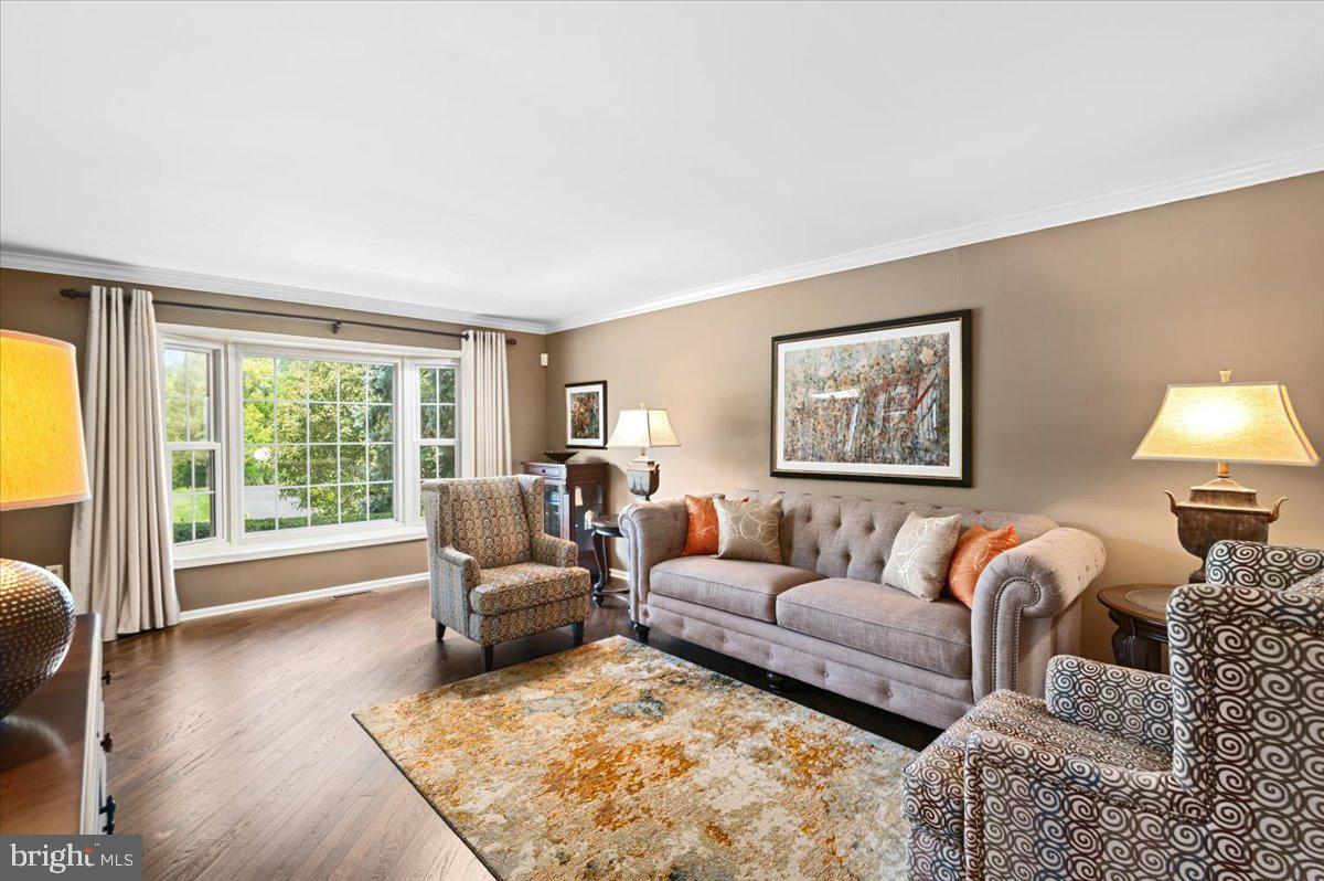 217 Windsor Way Doylestown, PA 18901 - Photo 7 of 36 Living room flows into Family room