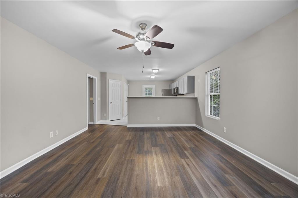 1109 Terrell Drive High Point, NC 27262 - Photo 7 of 29 Living Room into Kitchen