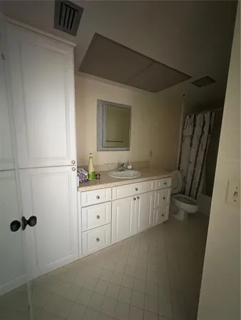 a room with a washer and dryer