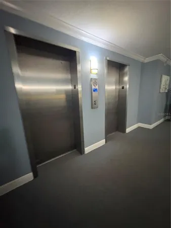 a view of empty room