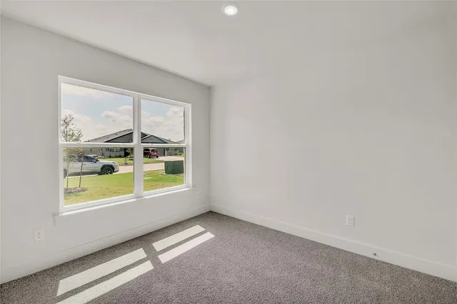 a close view of closet