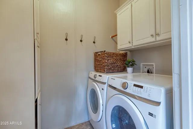 a view of washer and dryer