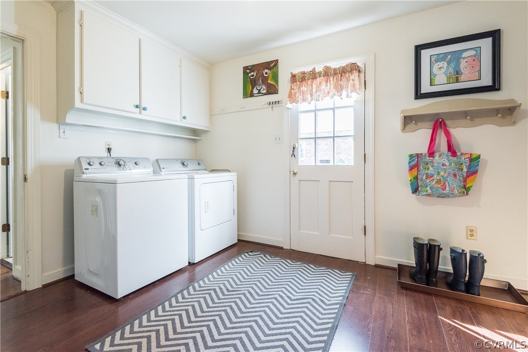 108 Ralston Road Henrico, VA 23229 - Photo 21 of 42 a view of a room with wooden floor and cabinet