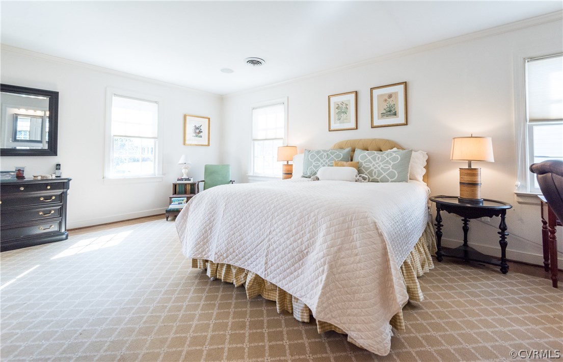 108 Ralston Road Henrico, VA 23229 - Photo 25 of 42 a spacious bedroom with a bed and a desk