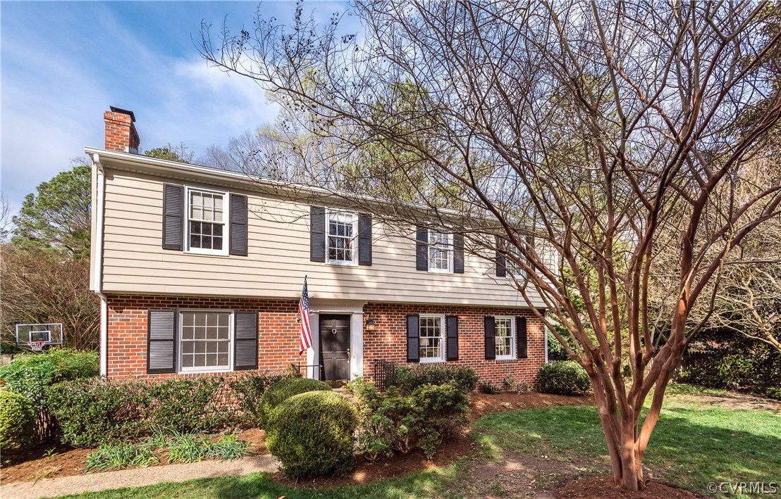 108 Ralston Road Henrico, VA 23229 - Photo 40 of 42 a front view of a house with a garden