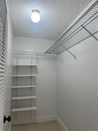 a view of a store room with shelves