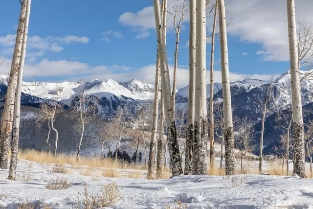 a view of lake with mountain