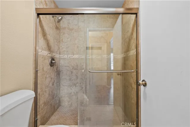 a view of a room with rack on the wall