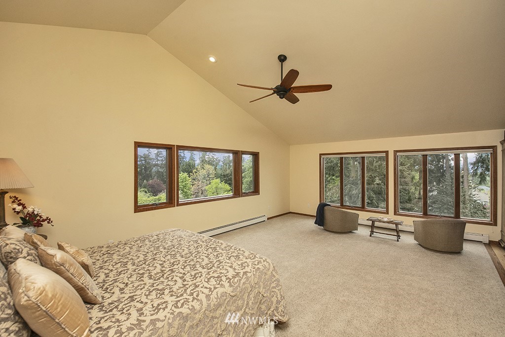 5741 Crow Haven Road Langley, WA 98260 - Photo 17 of 40 a view of workspace with furniture and window