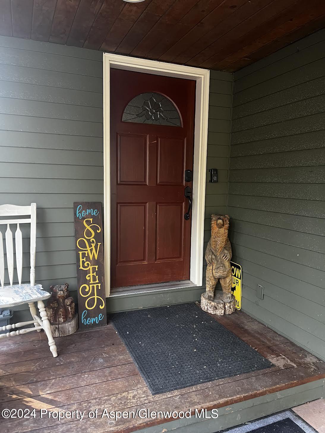 479 Redstone Boulevard Redstone, CO 81623 - Photo 2 of 5 a view of front door of house