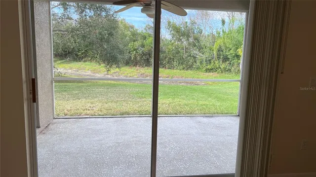 a view of an outdoor space and a lake view