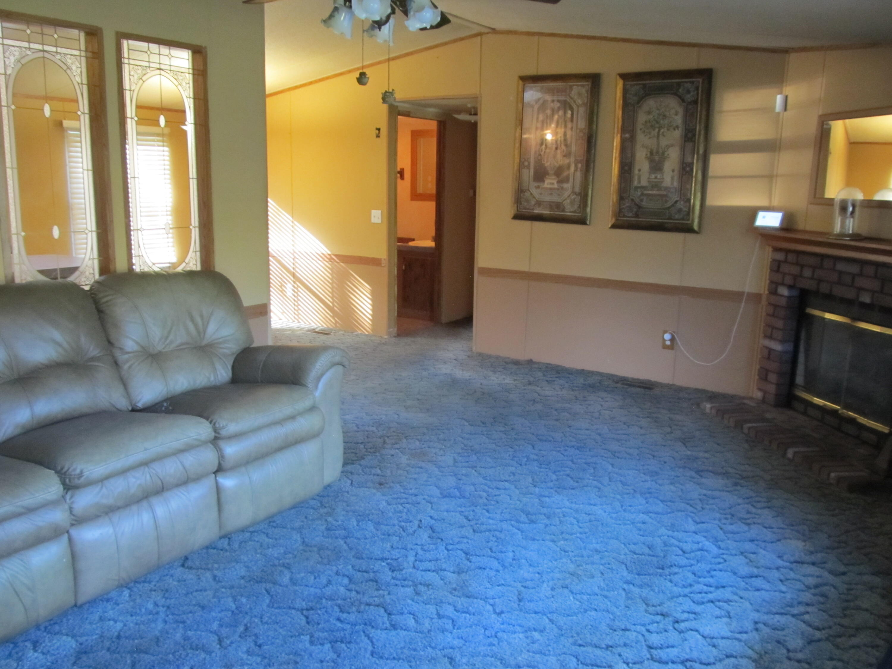211 River Road Samson, AL 36477 - Photo 4 of 23 a living room with furniture and a fireplace