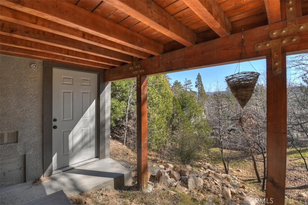 27565 North Bay Road Lake Arrowhead, CA 92352 - Photo 54 of 58 a view of a porch