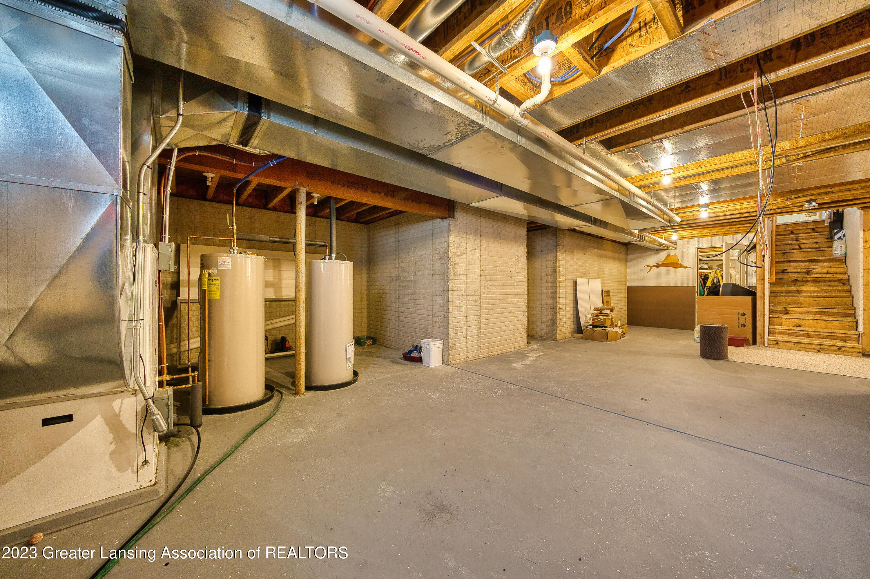 5925 North Burkhart Road Howell, MI 48855 - Photo 26 of 42 Basement