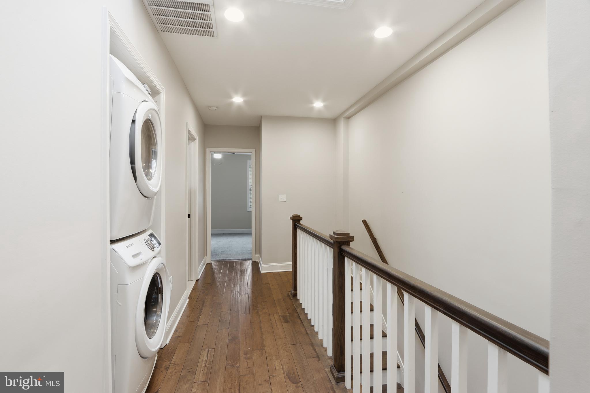 3540 Keswick Road Baltimore, MD 21211 - Photo 14 of 41 a view of a hallway with washer and dryer