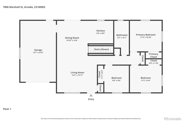 $529,500 | 7806 Marshall Street, Arvada, CO 80003